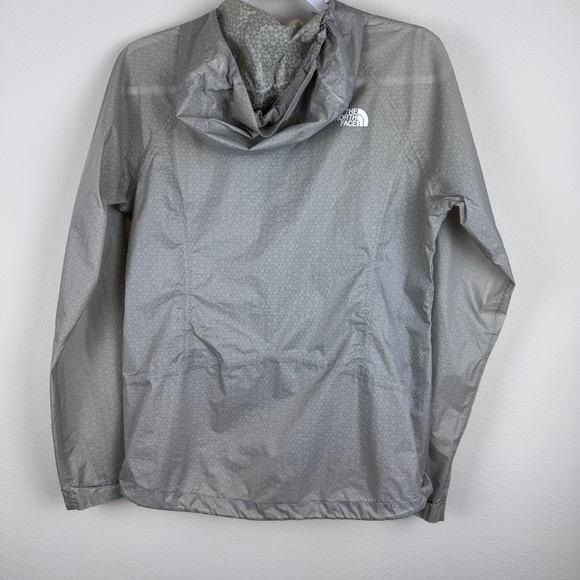 THE NORTH FACE 'Cloud Venture' Pack-Away Gray Rain Jacket / Size Women's Small - Picture 10 of 13